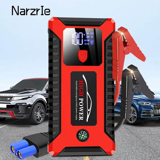 26000mAh/20000mAh Car Jump Starter 1000A 12V Output Portable Emergency Start-up Charger for Cars Booster Battery Starting Device - MarvelouStoree