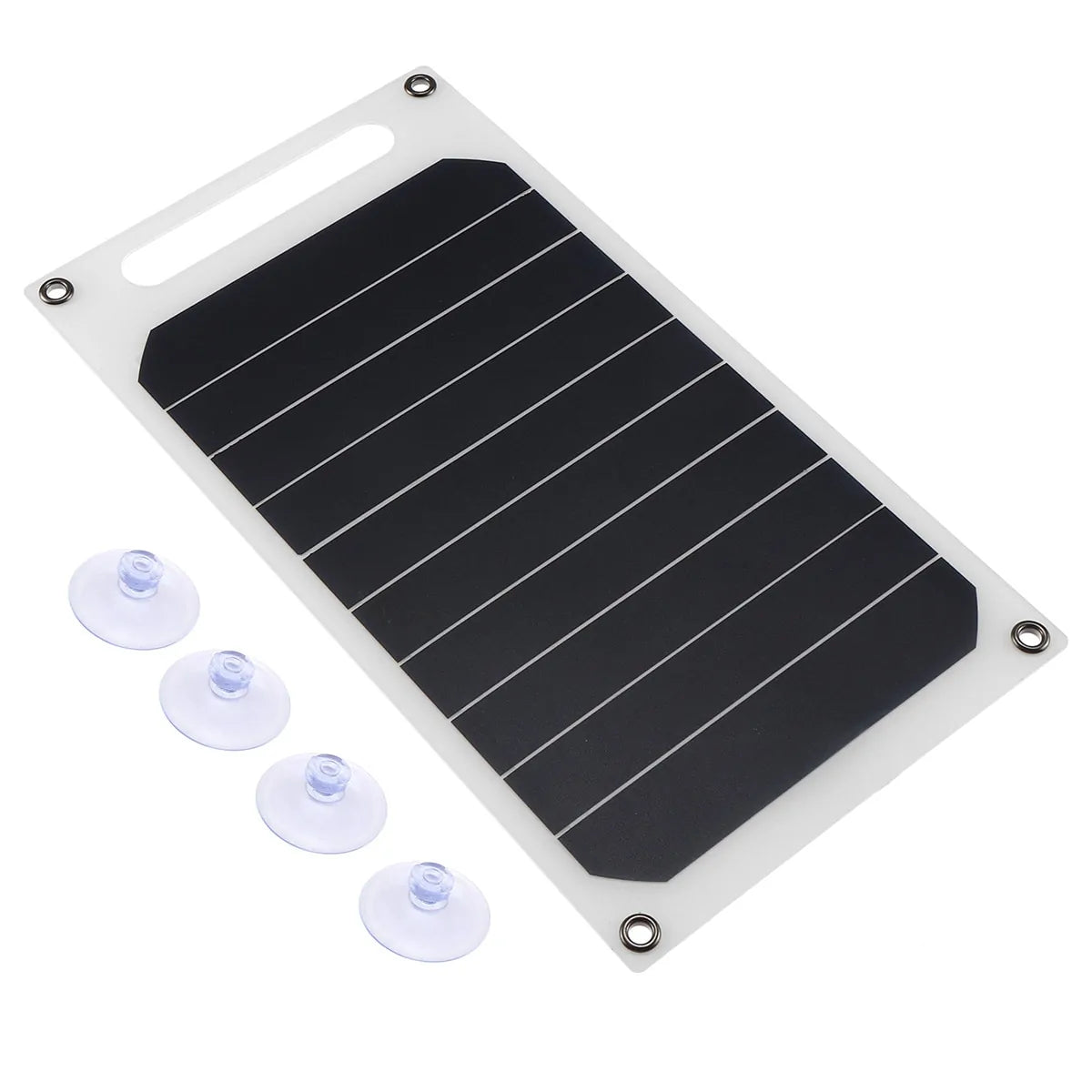 Solar Panel Slim & Light USB Charger