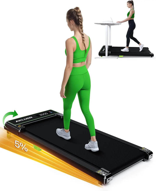 with Incline, Under Desk Treadmill for Home, 2.5HP Portable Treadmills with Remote Control, 4 in 1 Incline Treadmill - MarvelouStoree