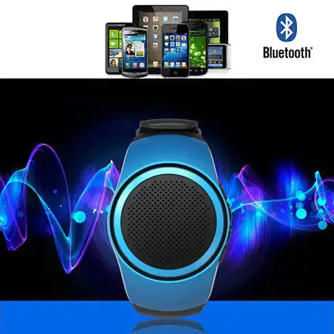 Jogging Buddy Bluetooth Smart Speaker W/FM Radio Watch Style And More